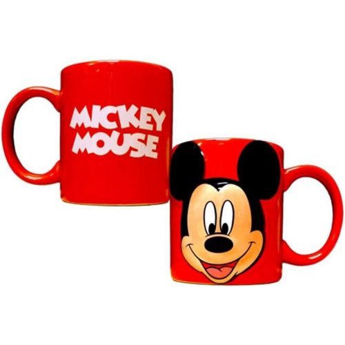 디즈니 Disney Mickey Mouse Full Face 3d 11oz Ceramic Relief Mug