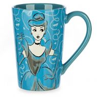Disney Store Cinderella Coffee Mug Blue Add a Little Sparkle 2016