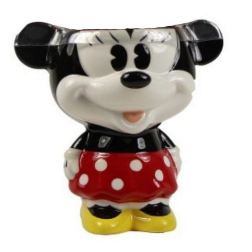 디즈니 Disney Ceramic Minnie Candy or Drink Sculpted Ceramic Goblets, 5 1/2 Inch