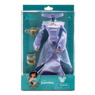 Walt Disney Parks Exclusive Aladdin Jasmine Doll Costume Set With Dress, Lamp, Shoes and Necklace