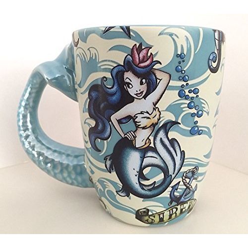 디즈니 Disney Parks Pirates of the Caribbean Mermaid Ceramic Mug NEW