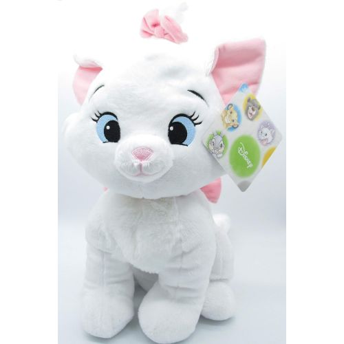 디즈니 Disney - PTS Marie Cat Aristogatti Soft Toy 45cm, White, 1