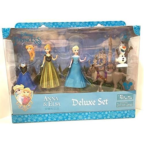 디즈니 Disney Parks Elsa and Anna Deluxe Fashion Playset NEW