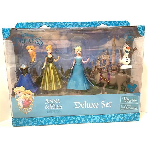 디즈니 Disney Parks Elsa and Anna Deluxe Fashion Playset NEW