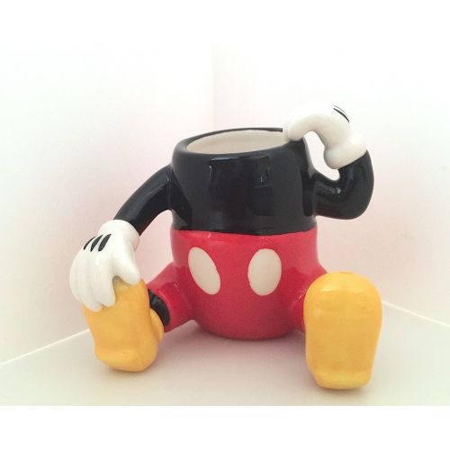 디즈니 Disney Parks Mickey Mouse Figurine Ceramic Toothpick Holder NEW