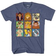 Lion King Portraits Scar Mufasa Ed Timon Simba Pumbaa Nala Zazu Rafiki Disneyland World Tee Youth Kids Boys Graphic T-Shirt