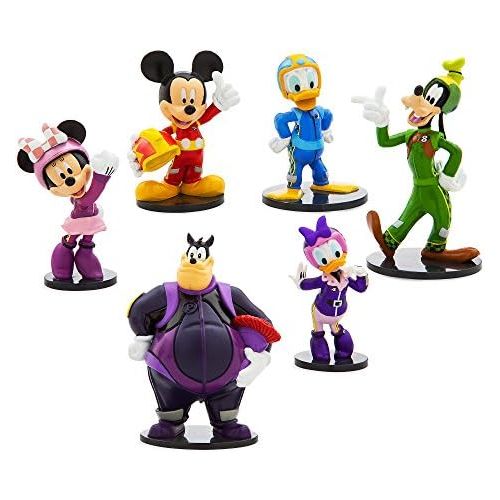 디즈니 Disney Mickey Mouse and The Roadster Racers Figure Play Set