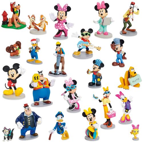 디즈니 Disney Mickey Mouse and Friends Mega Figurine Set