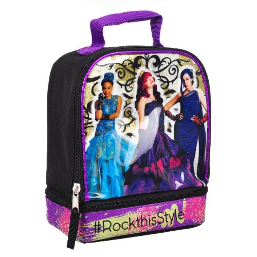 디즈니 Disney Descendants Soft Dual Compartment Lunch Box