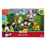 Disney Mickey Clubhouse Set of 5 Pals Collectible figures 200 Bonus Stickers