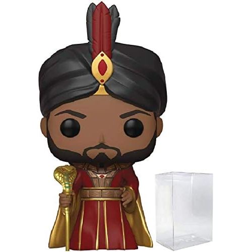 디즈니 Disney: Aladdin Live Action - Jafar The Royal Vizier Funko Pop! Vinyl Figure (Includes Compatible Pop Box Protector Case)