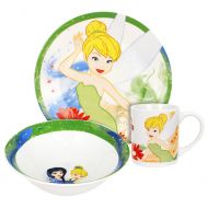 Disney Fairies Dinnerware Set, Multicolor, 3-Piece