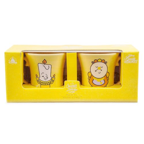 디즈니 Disney Cogsworth and Lumiere Mug Set - Beauty and the Beast