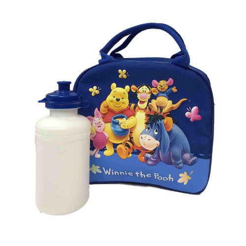 디즈니 Disney Winnie the Pooh Lunch Box with Water Bottle