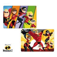 Disney Incredibles Kids 3D Placemats For Dining Table Kitchen Mat Baby Placemat 3d Placemats For Dining Table Reusable Washable 2 at Price of 1 BPA-Free Floor Mats For Kids