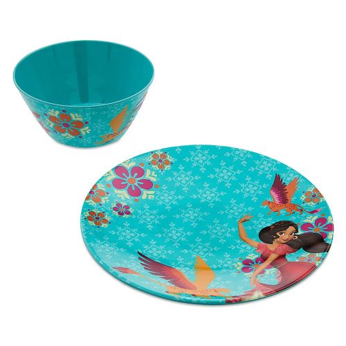 디즈니 Disney Elena of Avalor Plate and Bowl Set