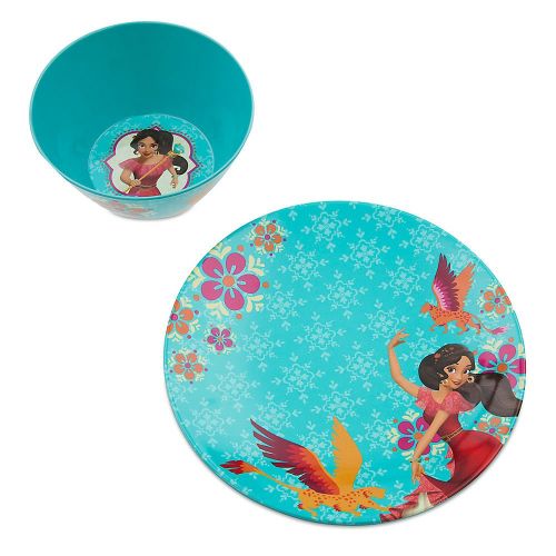 디즈니 Disney Elena of Avalor Plate and Bowl Set