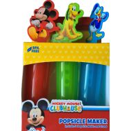 Disney Mickey Mouse, Donald Duck , and Pluto Popsicle Maker Inlcudes 3 Popsicle Molds and Stand Summer Fun Make Tasty Frozen Treats