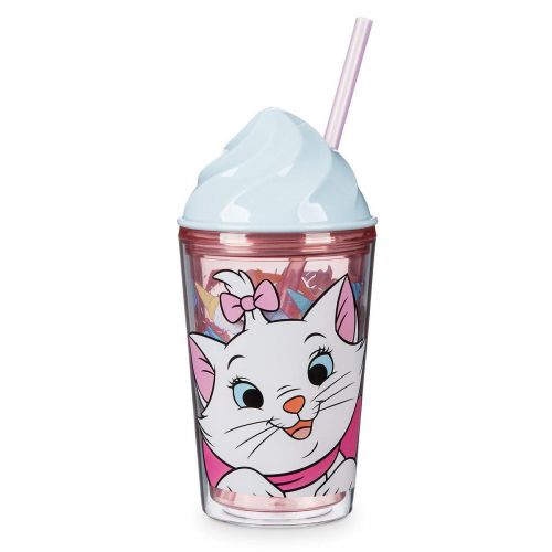 디즈니 Disney Marie Aristocats Cat Ice Cream Dome Tumbler with Straw