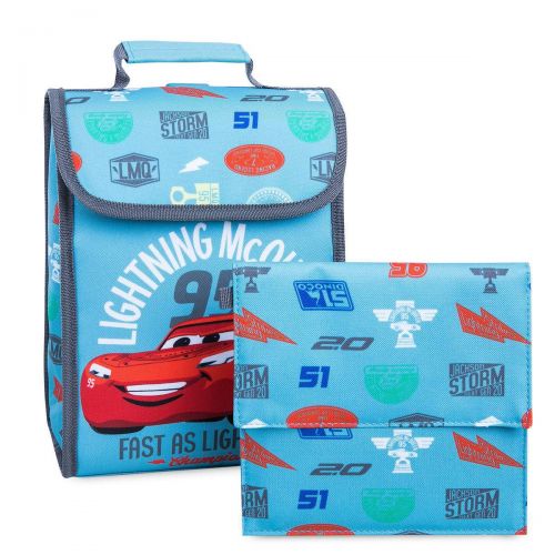 디즈니 Disney Lightning McQueen Lunch Tote Blue