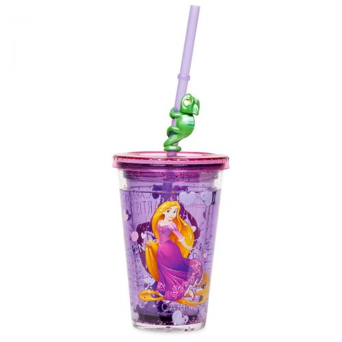 디즈니 Disney Tangled Rapunzel Tumbler with Pascal Straw