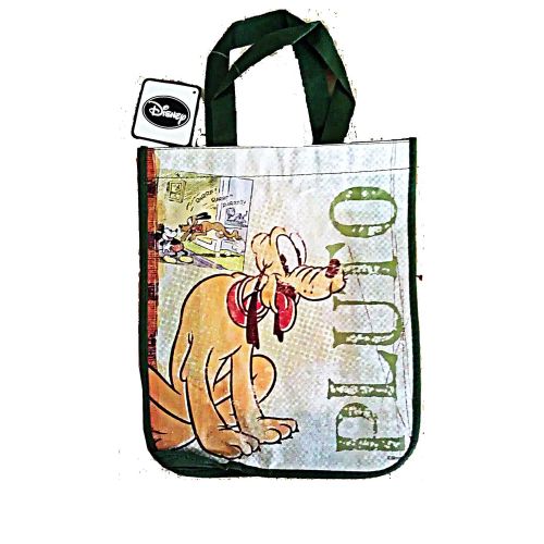 디즈니 Disney Mickey Mouse Friend Pluto Reusable Grocery Bag Tote (13 X 10.75 X 4.5)