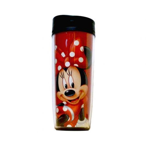 디즈니 Disney Minnie Mouse Red Polka Dots Travel Mug