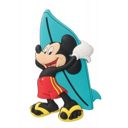 디즈니 Disney 85169 Mickey Mouse Surfer Rubber Refrigerator fridge magnet, one size, multi color