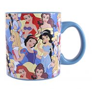 Silver Buffalo DQ8034 Disney Princess Collage Jumbo Ceramic Mug, 20-Ounces