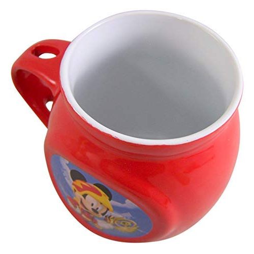 디즈니 Disney Mickey and The Roadster Racers Mug with Hot Cocoa Mix, Marshmallows, and Spoon Gift Set