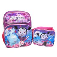 Disney Vampirina Large 16 inch Backpack and Lunch Box Set
