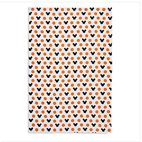 디즈니 Disney Parks Mickey Minnie Mouse Pumpkin Halloween Kitchen Dish Towel Set of 2