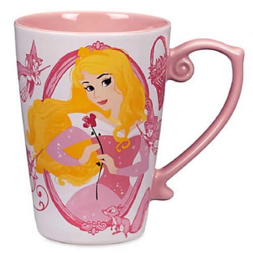 디즈니 Disney Store Princess Aurora Coffee Mug Pink 2016