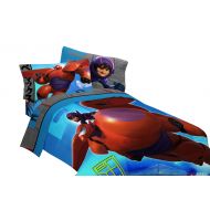 Disney Big Hero 6 Heroic Robot 64x86 Microfiber Comforter, Twin