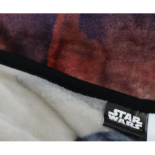 디즈니 Disney Star Wars Kylo Ren Silk Throw 60 x 80