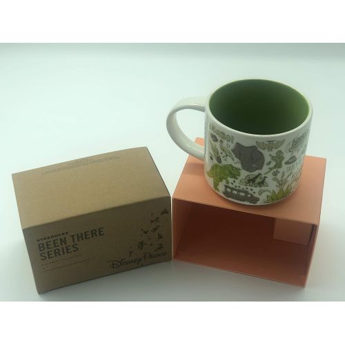 디즈니 Starbucks Been There Series - Disneys Animal Kingdom Mug, 14 Fl Oz