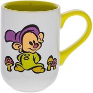 Disney Parks Dopey from Snow White Castle Mug Yellow Handle and Inside New