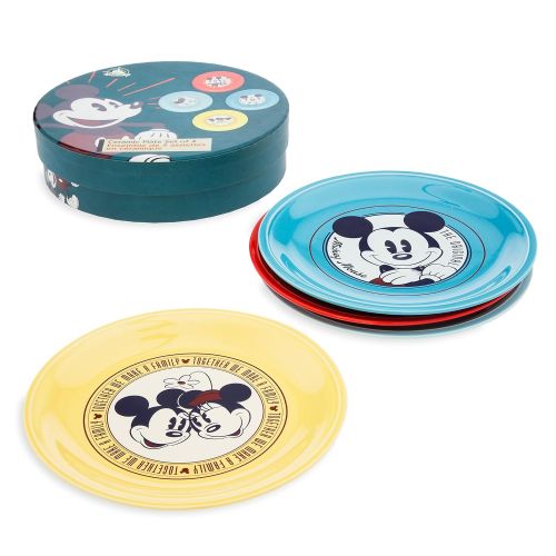 디즈니 Disney Mickey Mouse and Friends Ceramic Plate Set