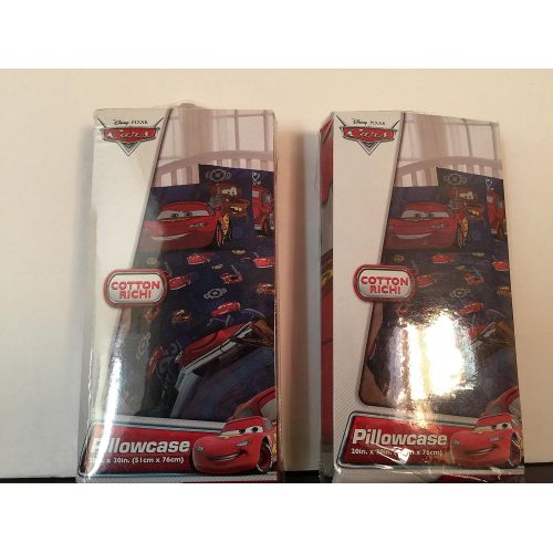 디즈니 Disney Pixar Disney Cars 2 Pack Standard Pillowcase