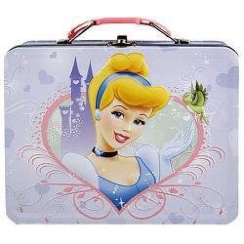 디즈니 Disney Princess Cinderella Embossed Metal Lunch Box