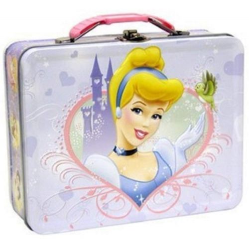 디즈니 Disney Princess Cinderella Embossed Metal Lunch Box