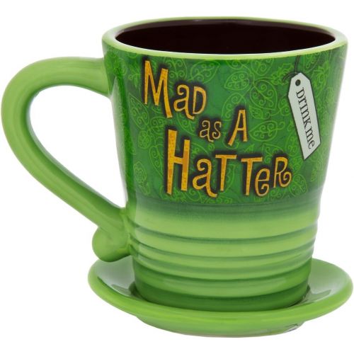 디즈니 Disney Parks Exclusive Alice in Wonderland Mad as a Hatter Ceramic Coffee Mug