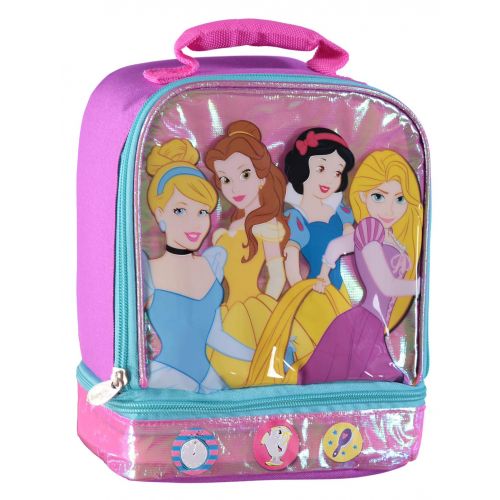 디즈니 Disney Princess Dual Dome Lunchbag (Princess Pink)