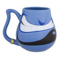 Disney Parks Blue Genie from Aladdin Face Ceramic Mug Cup