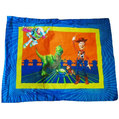 디즈니 Disney Pixar Toy Story Standard Cotton Pillow Sham From the Buzz Lightyear Bedding Collection (1 Sham)