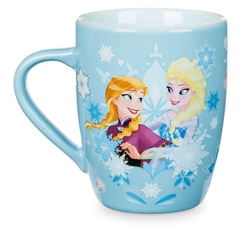 디즈니 Disney Frozen Anna and Elsa Mug with Lid
