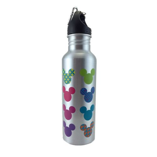 디즈니 Disney - Colorful Neon Mickey Mouse Water Bottle - Wide Mouth