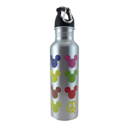 디즈니 Disney - Colorful Neon Mickey Mouse Water Bottle - Wide Mouth