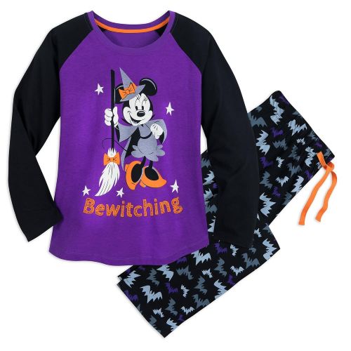 디즈니 Disney Minnie Mouse Bewitching PJ Set for Ladies Multi