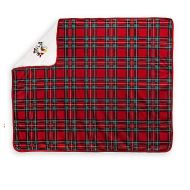 Disney Mickey and Minnie Mouse Fleece Throw - Holiday